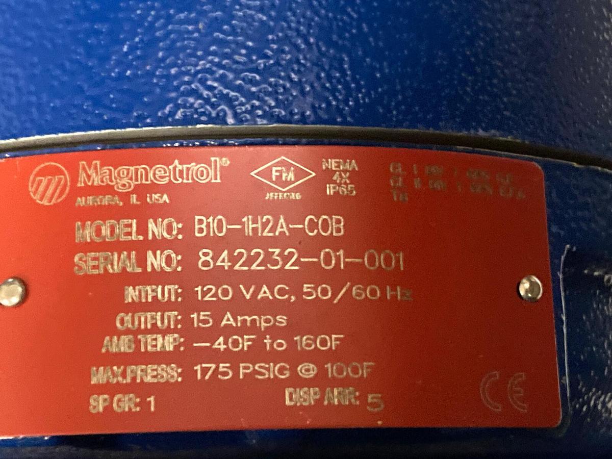 Magnetrol,B10-1H2A-C0B,Displacement Level Switch 120 VAC