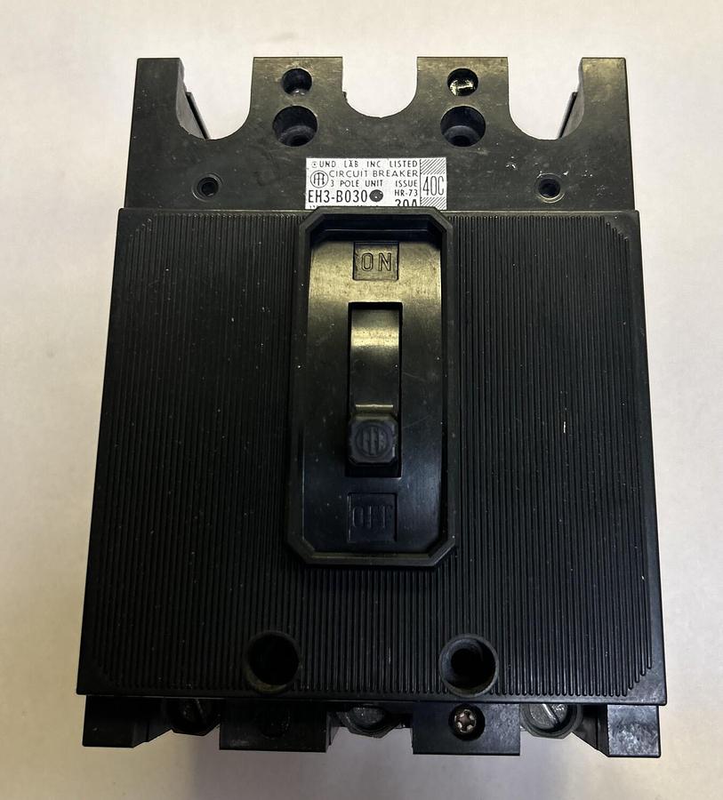 Used ITE,EH3B030,CIRCUIT BREAKER 30A 480V 3P