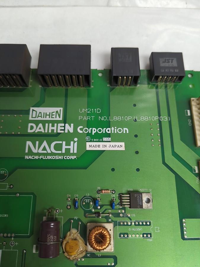 Used NACHI DAIHEN,L8810P(L8810P03),PRINTED CIRCUIT BOARD UM211D PRE-OWNED
