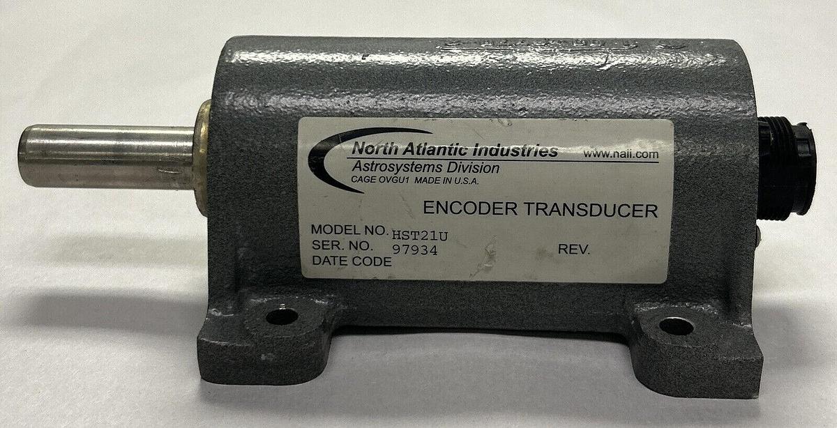 Used NORTH ATLANTIC INDUSTRIES ASTROSYSTEMS,HST-21U,ENCODER TRANSDUCER