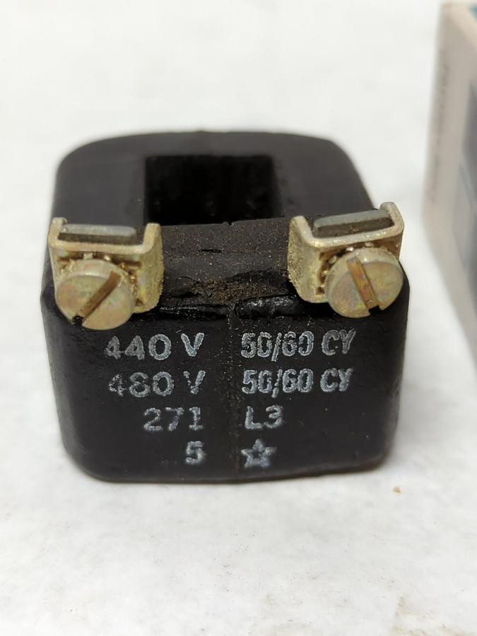 RELIANCE ELECTRIC,76627-BW,COIL 440-460V 50/60 CY NOS