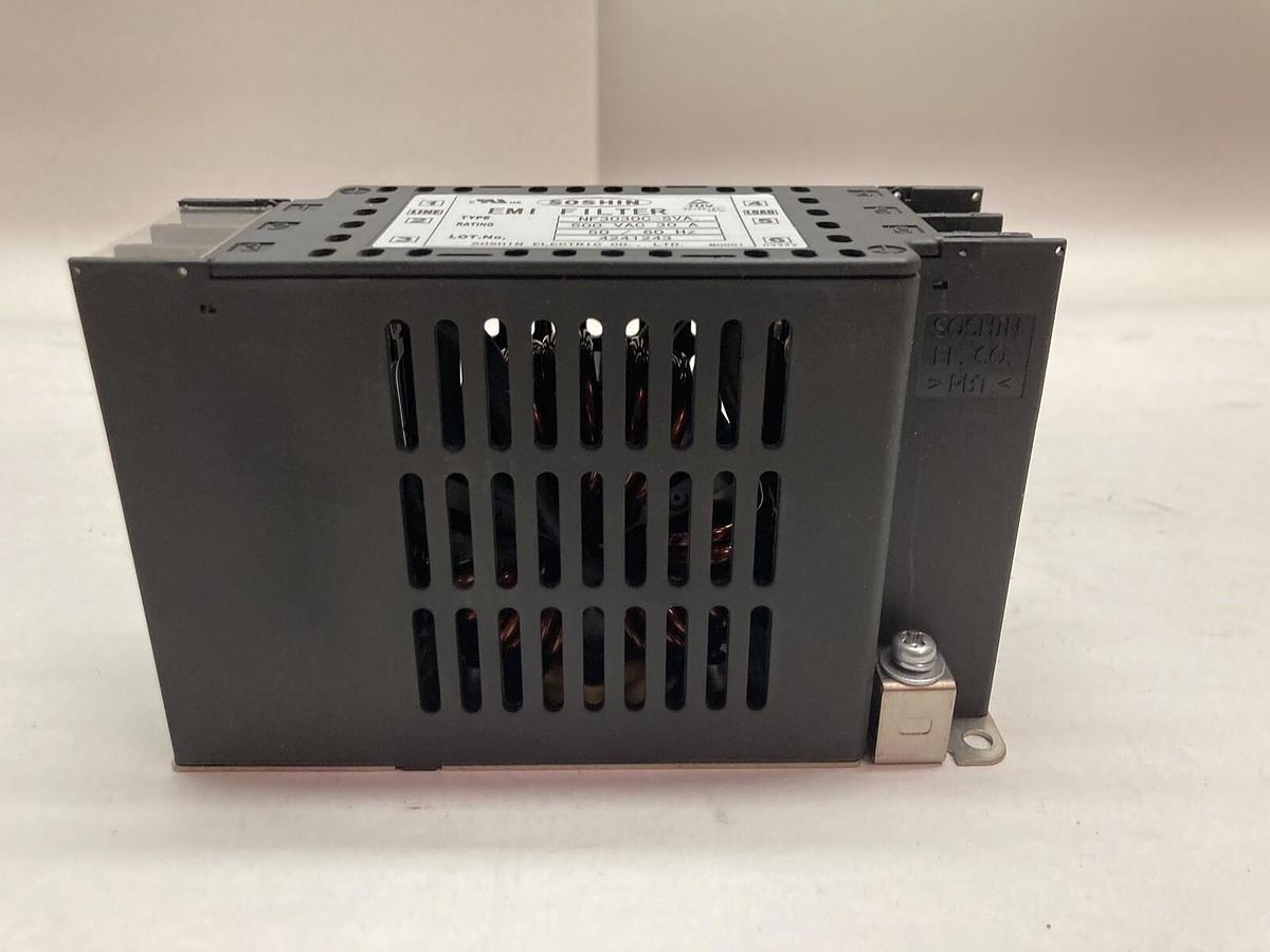 Soshin,NF3030C-SVA,EMI Filter 500Vac 30A 50/60Hz