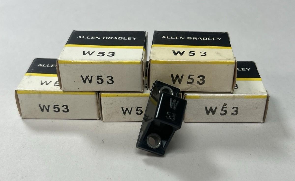 ALLEN BRADLEY,W53,THERMAL OVERLOAD HEATER ELEMENT LOT OF 5 NOS
