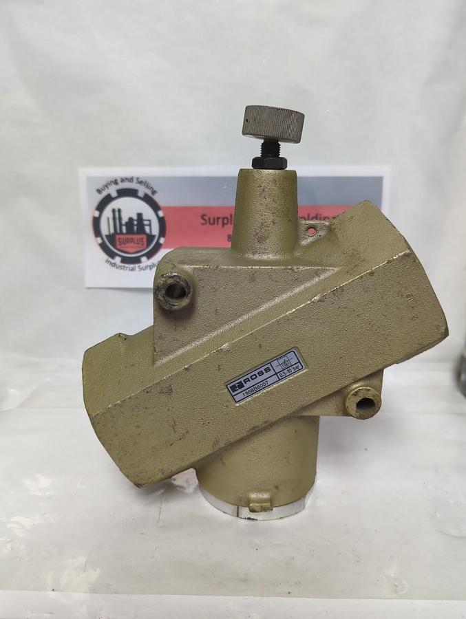 Used ROSS,1968B8007,FLOW CONTROL VALVE 0.3-10 BAR PRE-OWNED