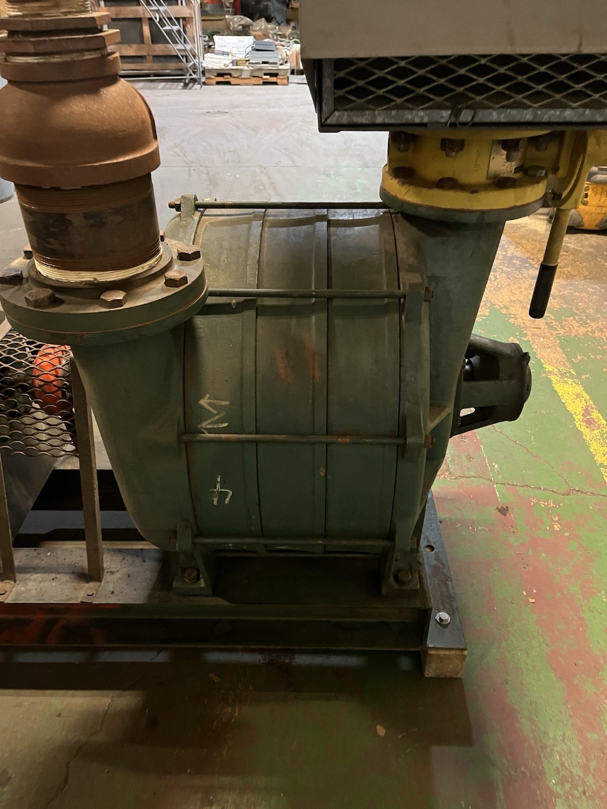 Used Lamson,E4-AD,650 CFM 20HP Multi Stage Centrifugal Blower