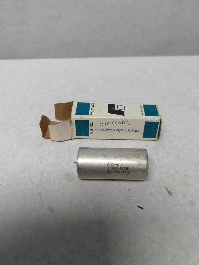 RELIANCE ELECTRIC,603469-XAG,CAPACITOR NOS