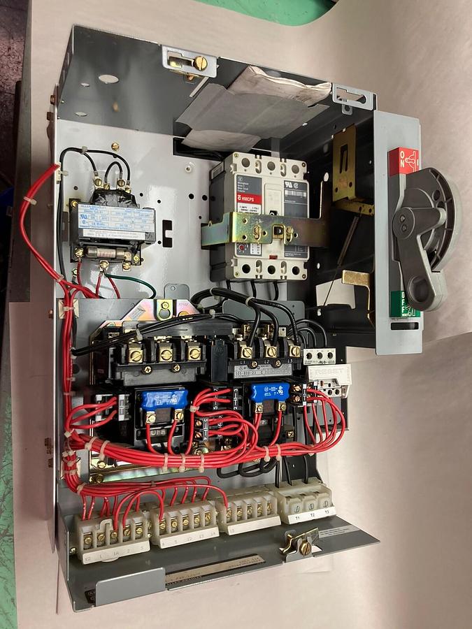 Used Allen-Bradley,2107,Size 1 Fused MCC 20 Inch Starter Feeder Bucket