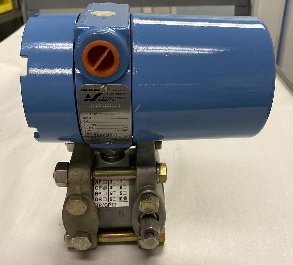 ROSEMOUNT,1151GPOE22B1M1,PRESSURE TRANSMITTER 0-6000PSI NOS