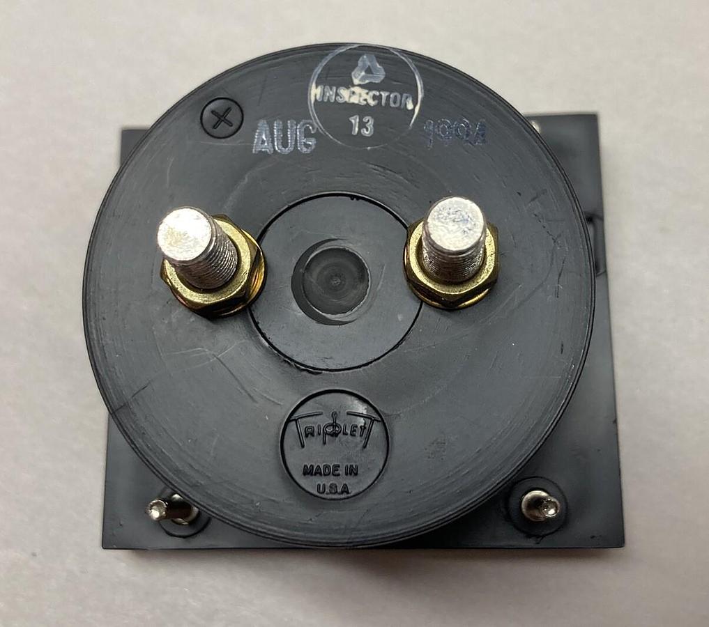 Triplett Corporation,230-G 0-50A,Panel Meter 153-70