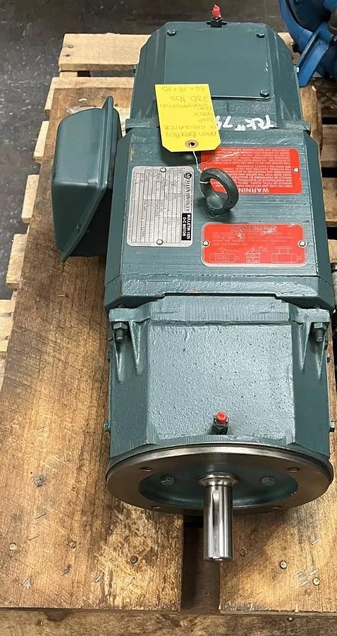 Used ALLEN BRADLEY,C1812ATCZ,DC MOTOR 1325 3HP 1750RPM 300VDC