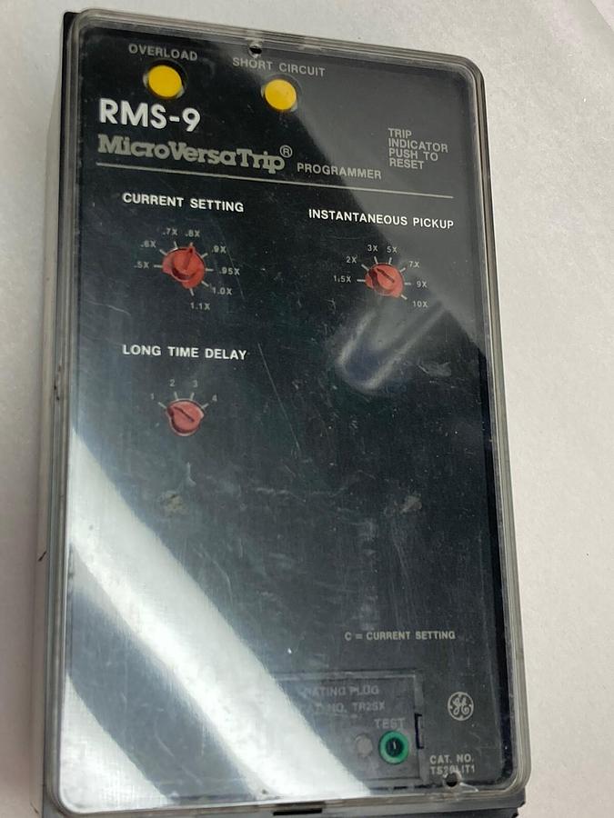 Used General Electric,RMS-9,MicroVersaTrip Programmer