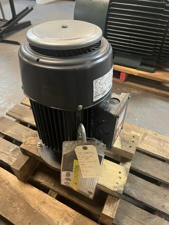 US MOTORS,NT3E2BE,VERTICAL PUMP MOTOR 3HP 3PH 1755RPM 182VP