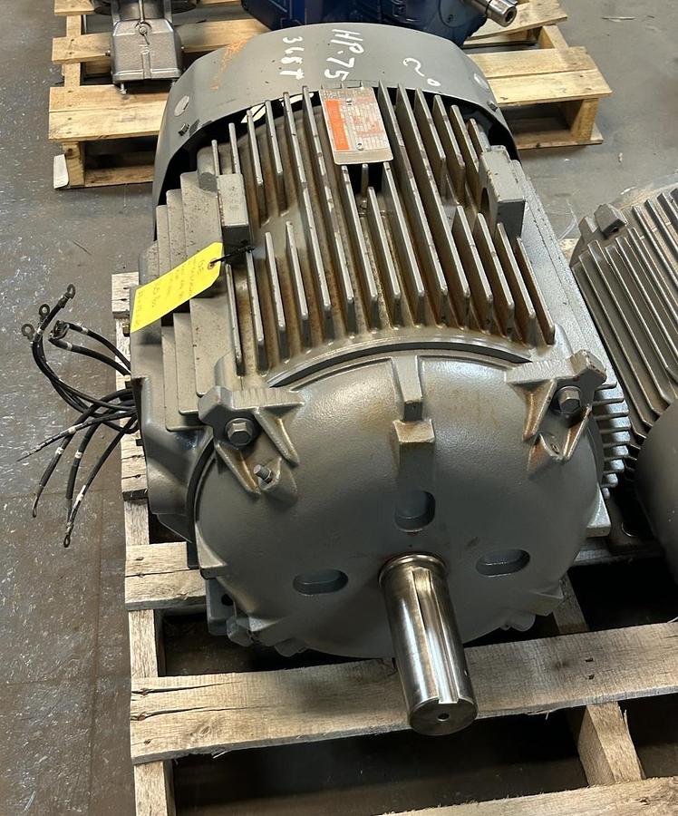 Used GE,5K365BS205D21,AC MOTOR 75HP 230/460V 1775RPM 3PH 365T FRAME