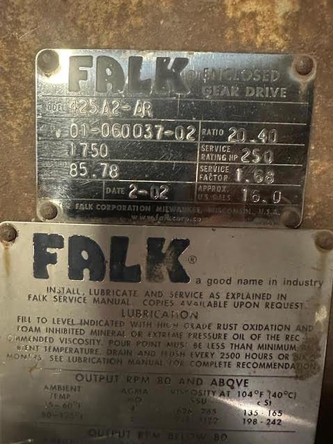 Used Falk 425A2-AR Gearbox