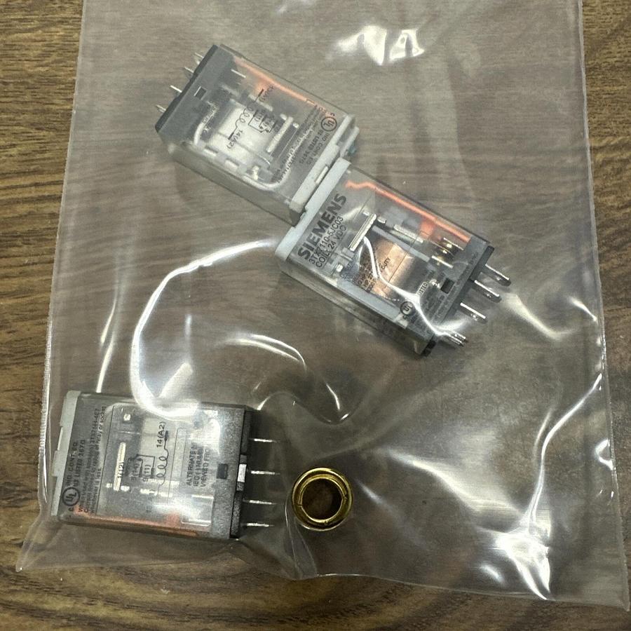 Used Siemens,3TX71,Contact Relay 24VAC LOT of 3