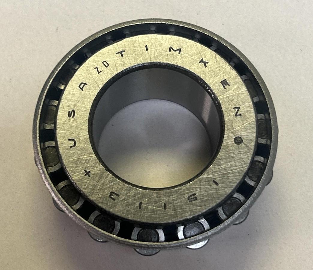 Used TIMKEN,15113,TAPERED ROLLER BEARING CONE NEW