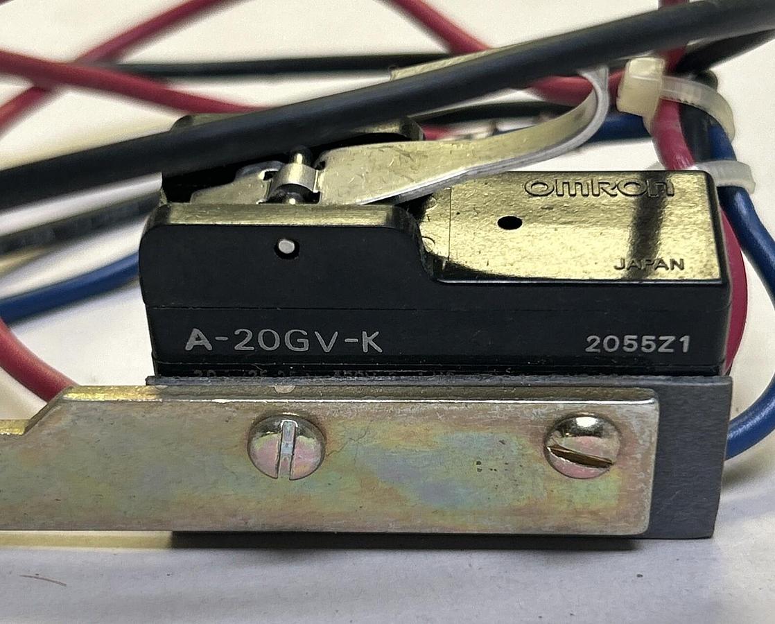 Used OMRON,A-20GV-K,AUXILIARY SWITCH