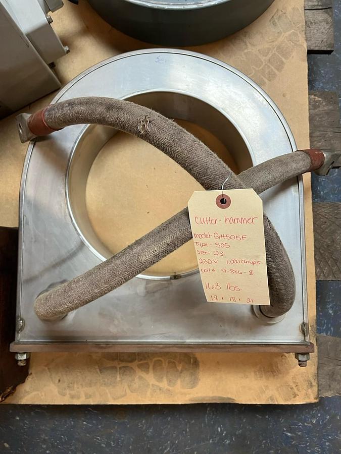 Used CUTLER HAMMER,GH505F,DC BRAKE COIL SIZE 23 TYPE 505 230vdc 9-886-8