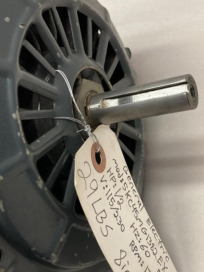 Used General Electric,5KC45MG1382EX,Single Phase Motor 1/2Hp 1725rpm Frame 56