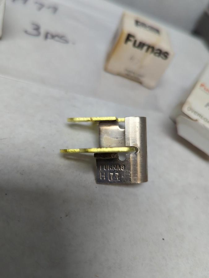 FURNAS,H77,THERMAL OVERLOAD HEATER ELEMENT LOT OF 3 NOS