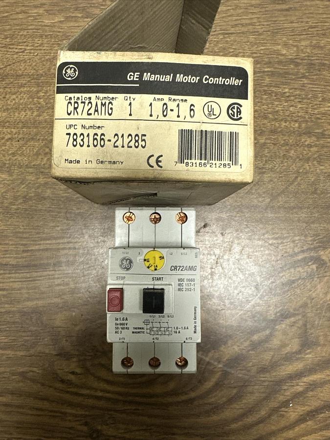 GE,CR72AMG,Manual Motor Controller