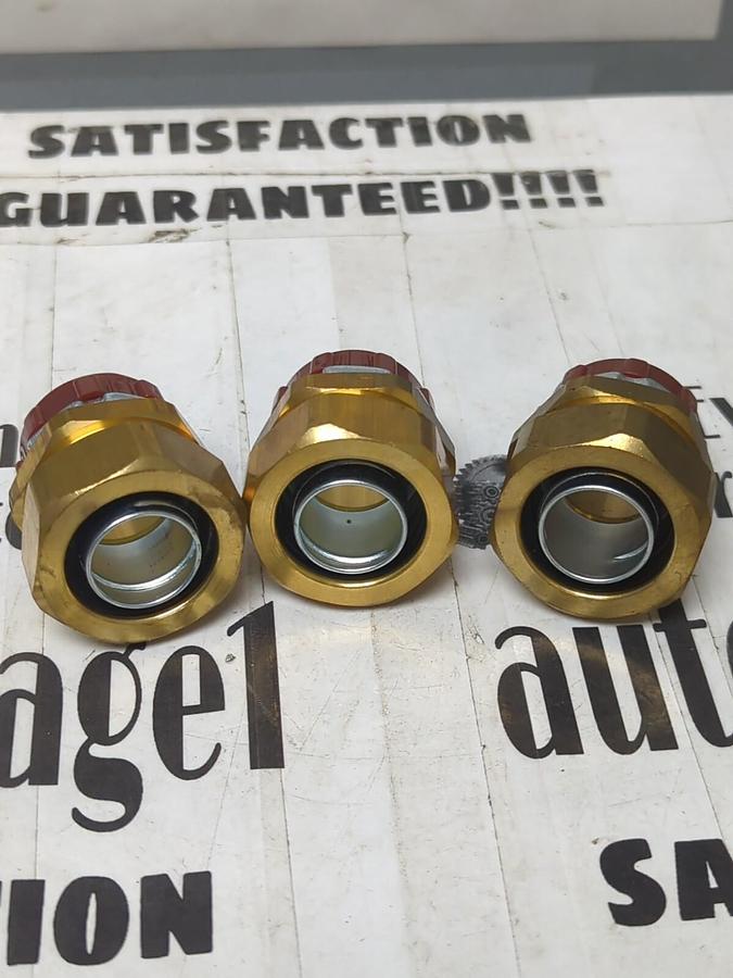 LIQUID TIGHT,NA,BRASS CONDUIT CONNECTORS 3/4 INCH LOT OF 3 NOS