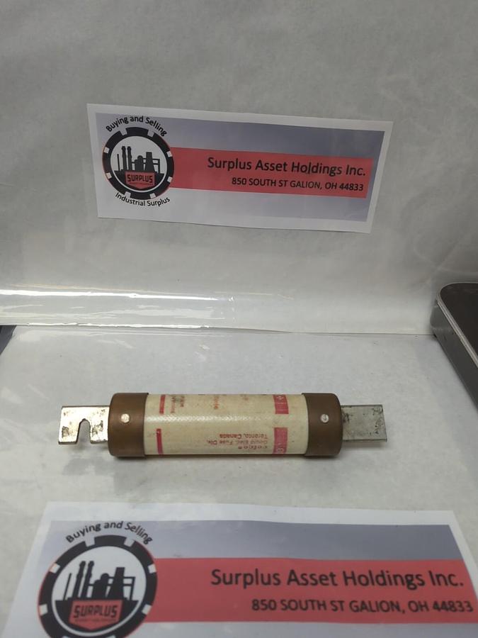 Used GOULD SHAWMUT,TRSR-125,TRI-ONIC 125 AMP FUSE PRE-OWNED