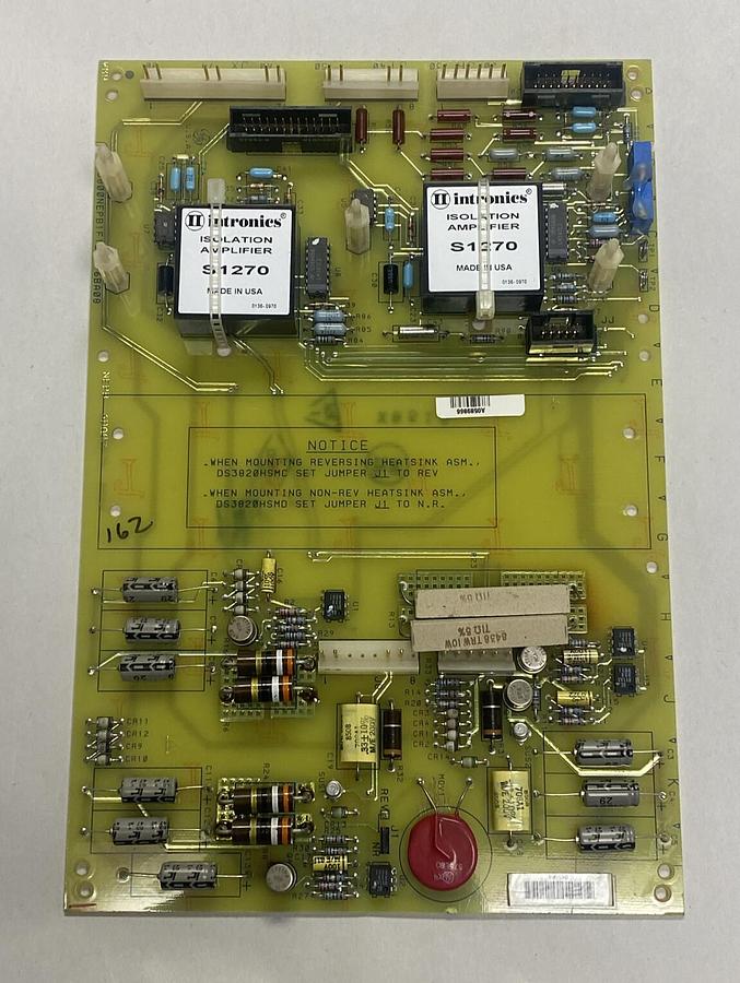 Used GENERAL ELECTRIC,DS3800NEPB1F1E,POWER EXCITATION BOARD REFURBISHED