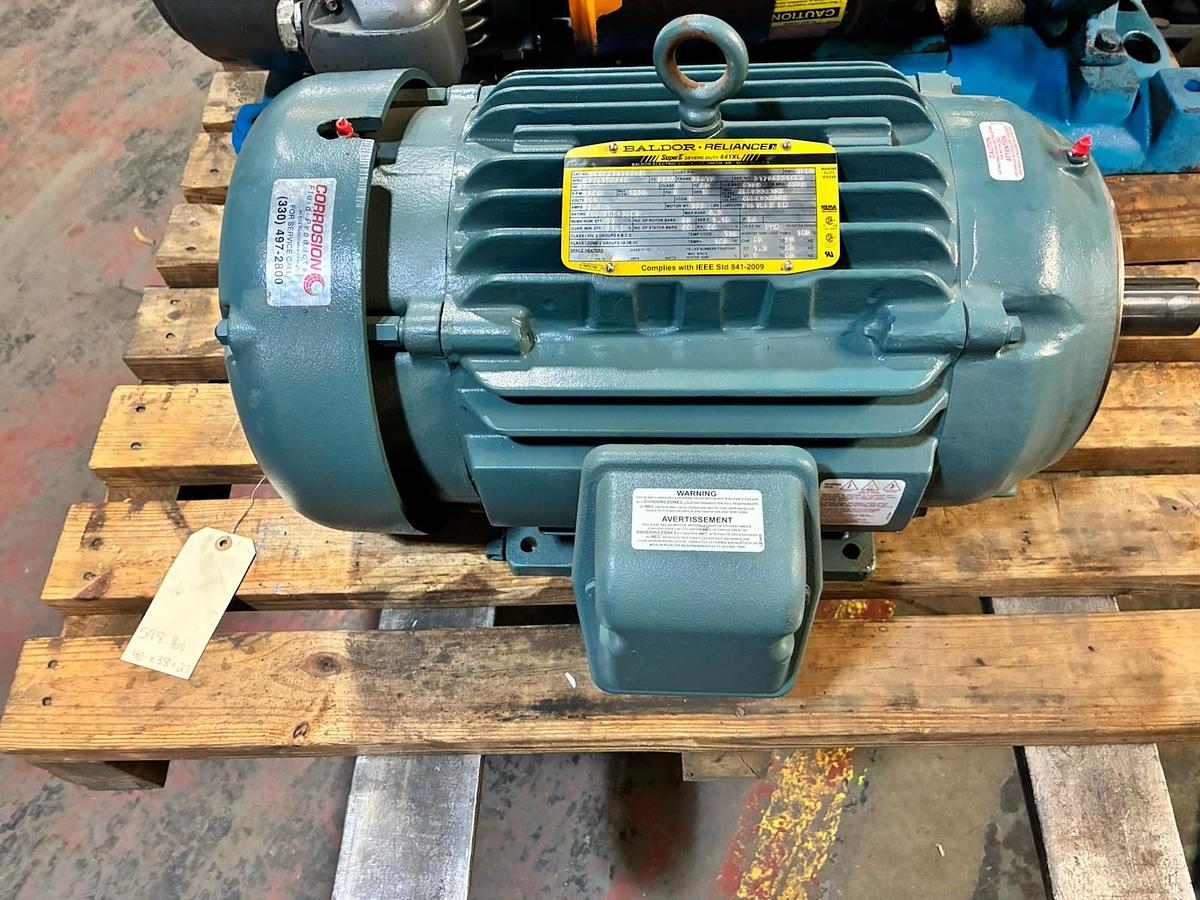 BALDOR,CECP82334T-4,SEVERE DUTY 841XL MOTOR 20HP 1760RPM 460V 3PH 256TC