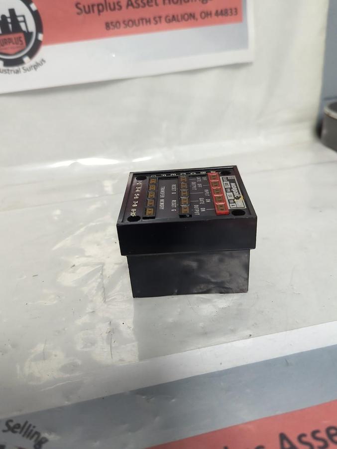 Used SQUARE D,8852-L11,NORPAK SERIES A TRANSFER MEMORY PRE-OWNED