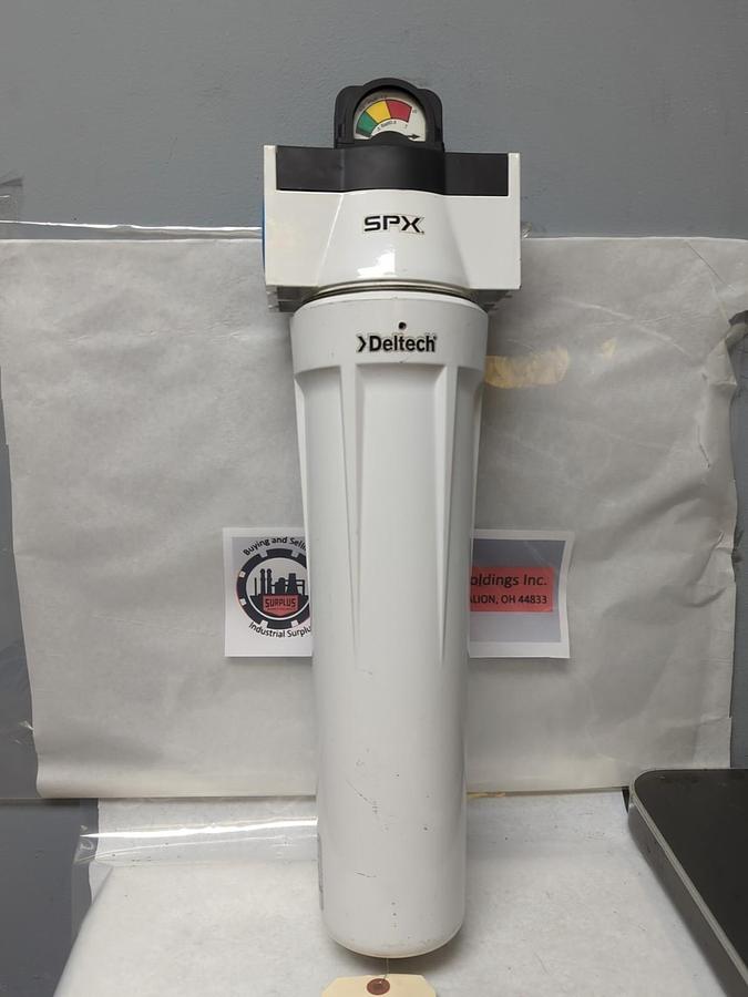 Used SPX DELTECH,DF250-A-12DG,COMPRESSED AIR FILTER PRE-OWNED