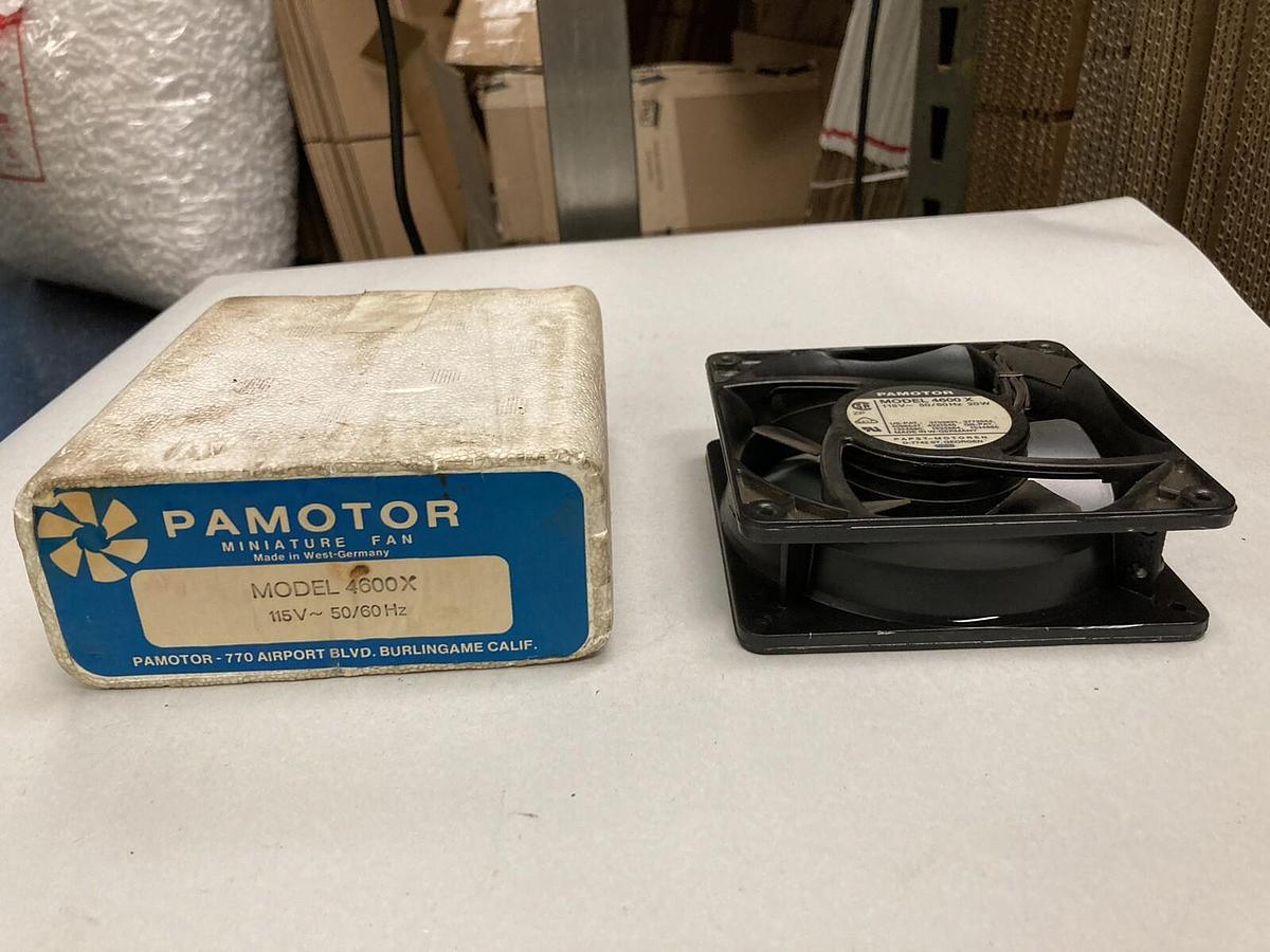 Pamotor,4600X,Pentaflow Fan 20W 115Vac