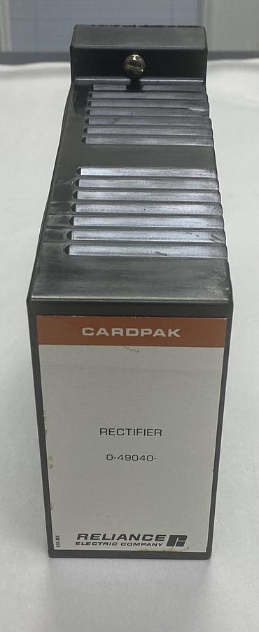 Used RELIANCE,0-49040,CARDPAK CONTROL RECTIFIER REFURBISHED