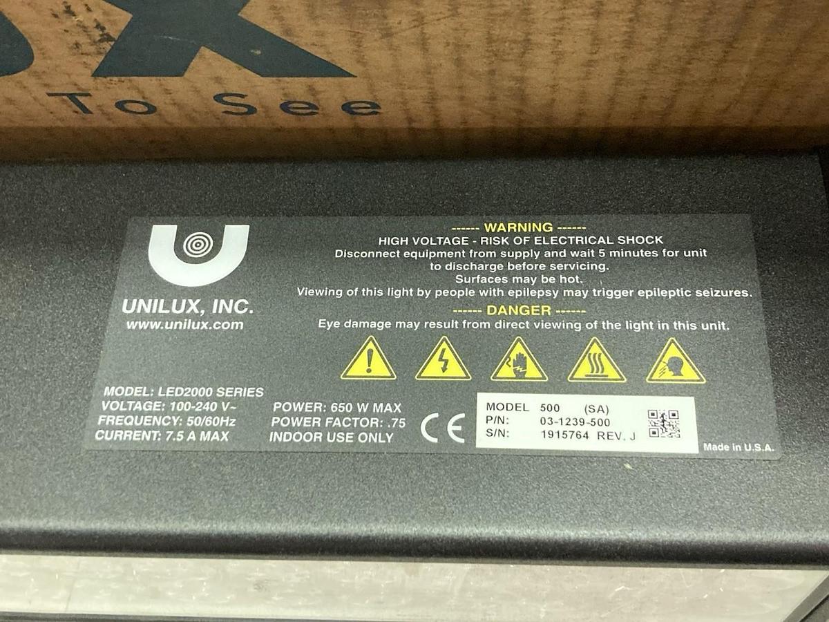 Unilux,Model 500 03-1239-500,LED2000 Series Stroboscopic Light Fixture