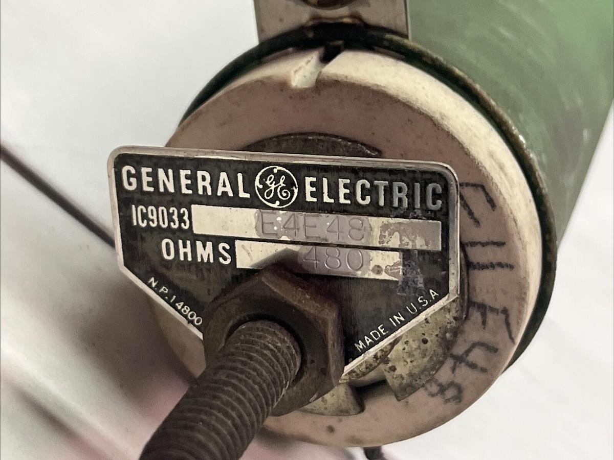 GE GENERAL ELECTRIC,IC9033E4E48,RESISTOR  480 OHMS