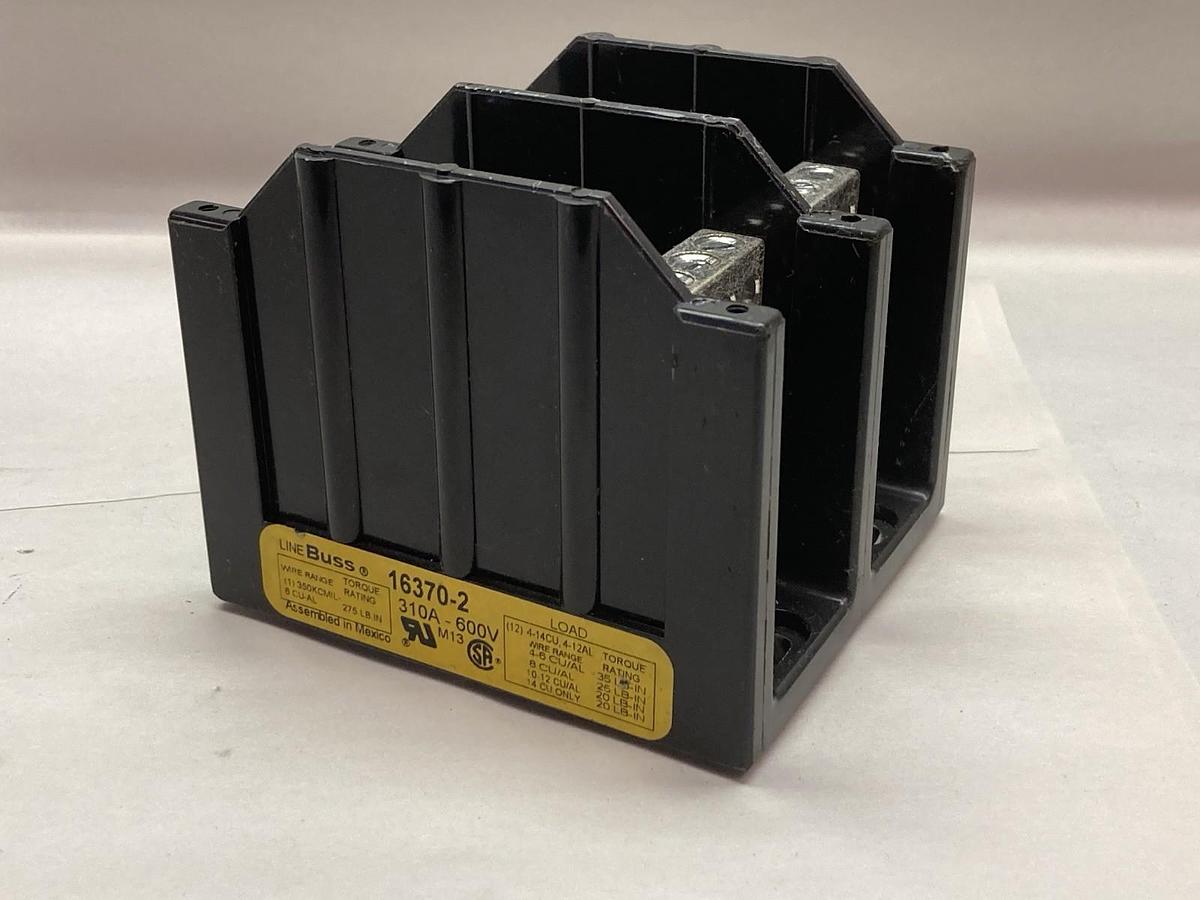 Used Bussmann,16370-2,Power Distribution Block 310A 600V