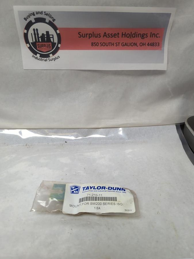 TAYLOR-DUNN,71-210-11,MOUNT FOR SW200 SERIES ISO. NOS