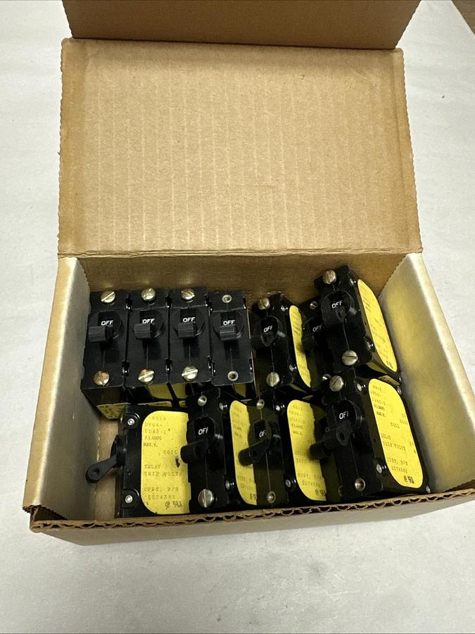 Used Airpax,UPG4-1042-1,30 Amp Circuit Breaker LOT of 12