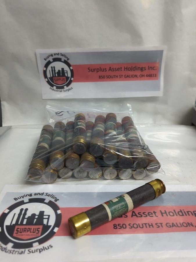 Used RELIANCE,ECSR-1,TIME-DELAY 1 AMP FUSE LOT OF 18 PRE-OWNED