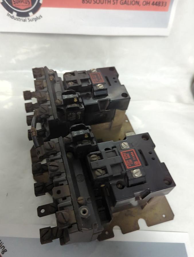 Used P&H HARNISCHFEGER,705-BODX286,SERIES K REVERSING MOTOR STARTER SIZE 1-2