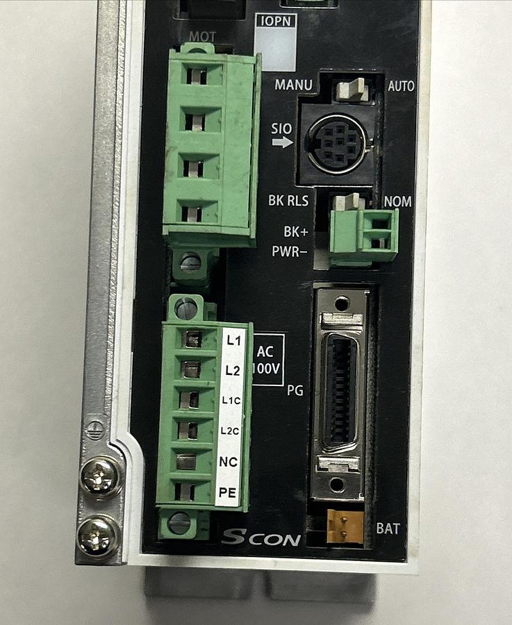 Used IAI CORPORATION,SC0N-C-20A-CC-0-1/RCS2-SA4C-A-20-5-100-T2-S,ACTUATOR CONTROL