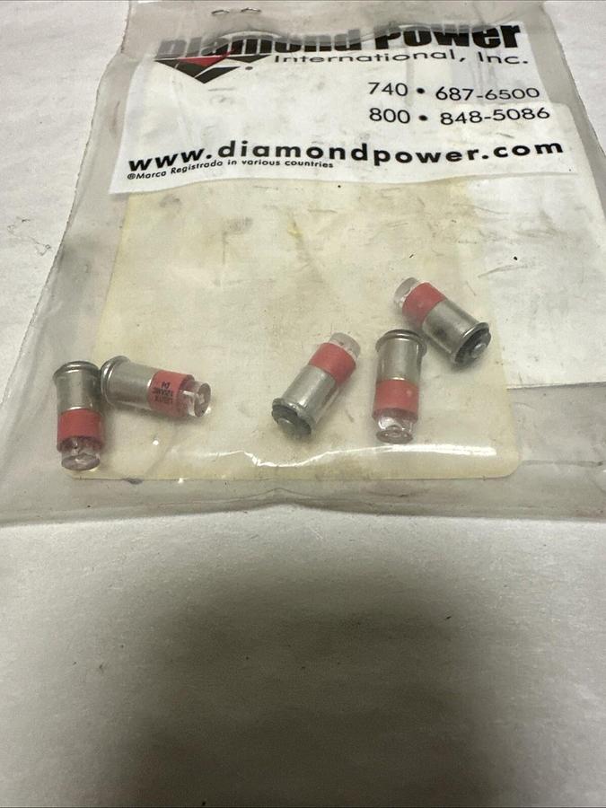 Diamond Power,8442720030,Red LED Indicator Light LOT of 5