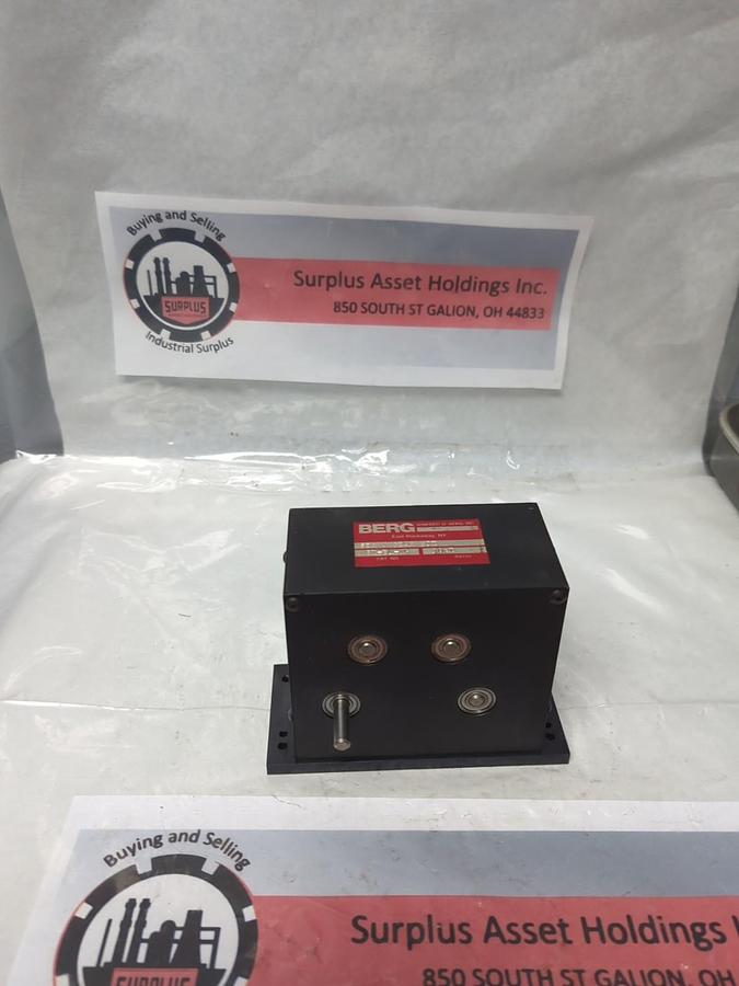 Used BERG WINFRED,SX-B4-I5,SERVO GEAR BOX 30:I RATIO PRE-OWNED