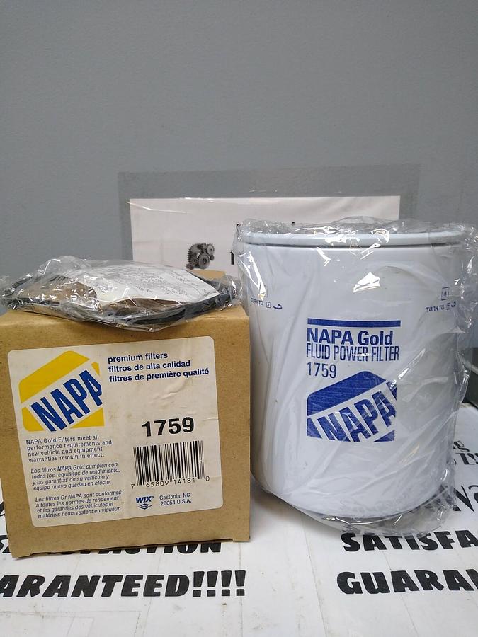 Used Napa Gold,1759,Hydraulic Filter 10 Micron NOS