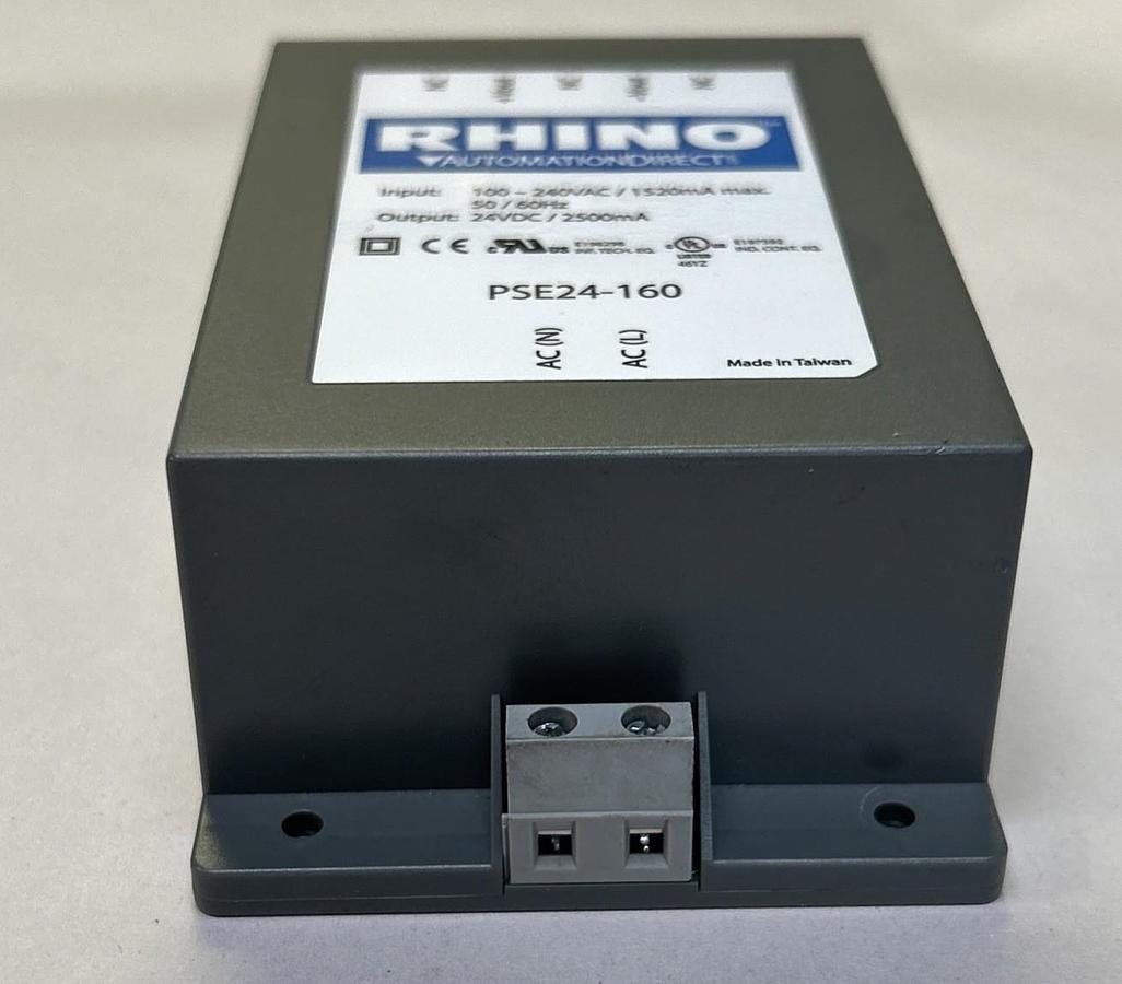 Used RHINO,PSE24-160,POWER SUPPLY