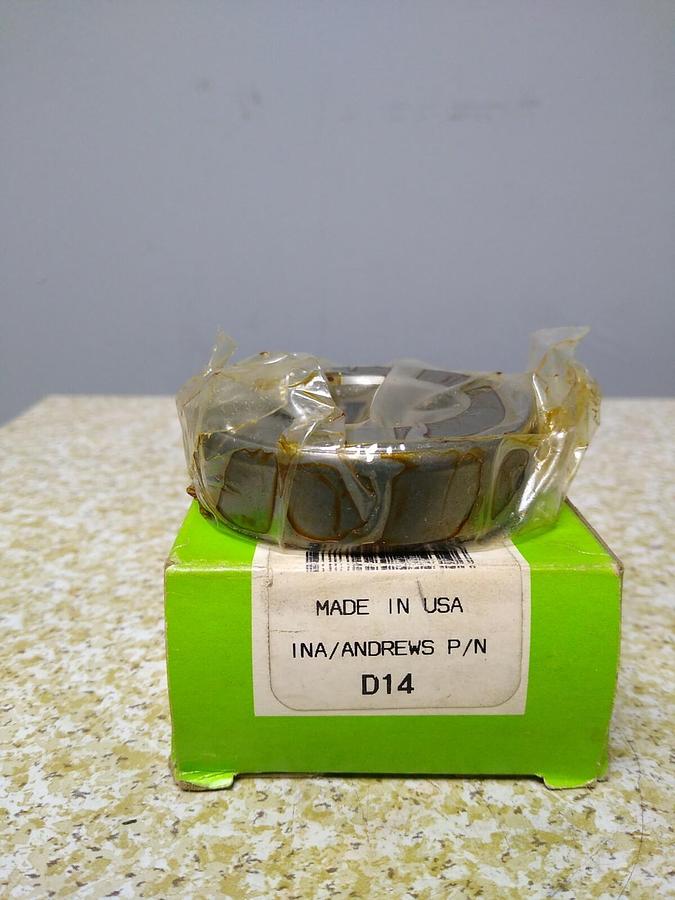 Used INA ,D14,Ball Thrust Bearing Single Direction NOS