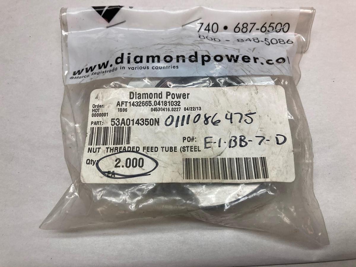 Diamond Power,53A014350N,Nut Treaded Steel Tube