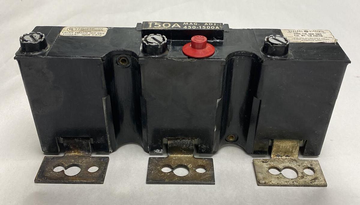 Used GE,TJK435T150,Circuit Breaker Trip Unit 150A 3 Pole