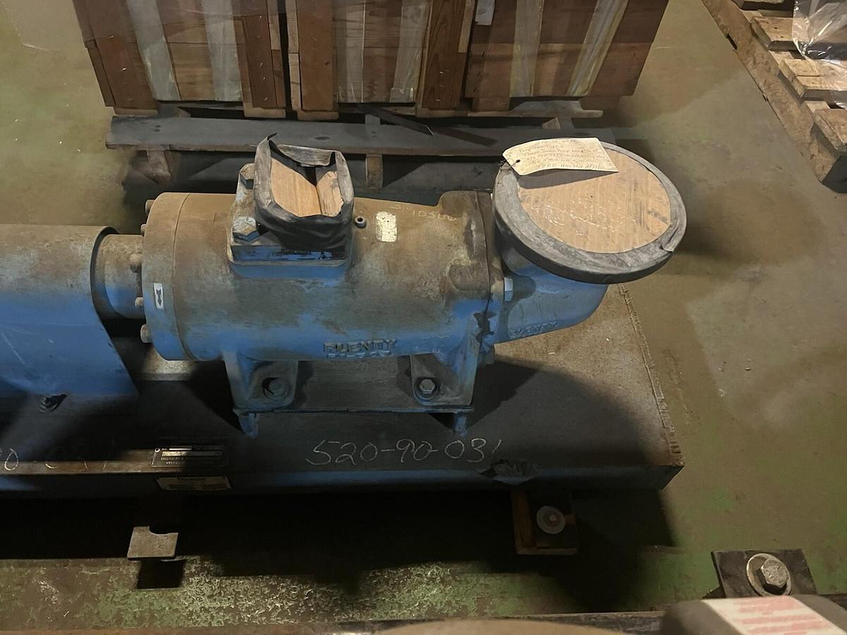 Used BLENTY,TYPE 6,TRIPLE SCREW PUMP 7.5HP 1180RPM