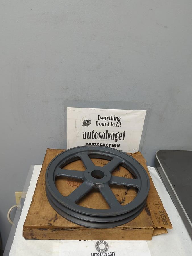 BROWNING,2BK 120H,2 GROOVE V-BELT PULLEY/SHEAVE NOS